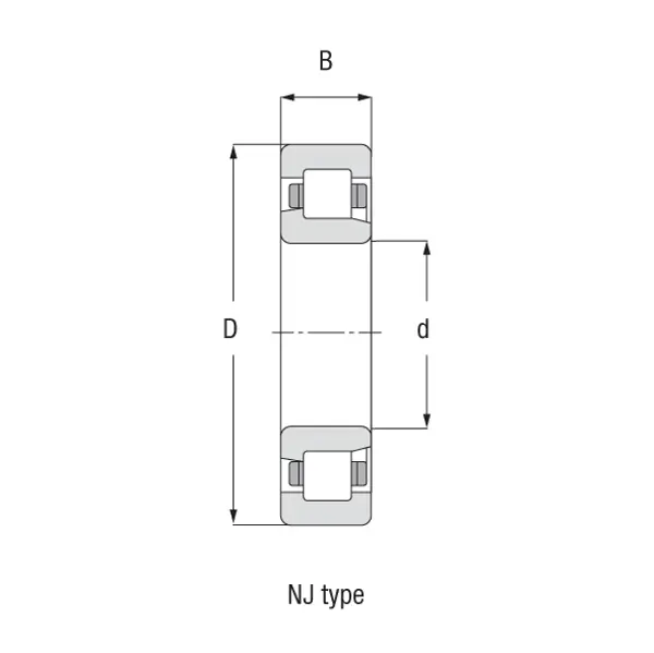 Cylindrical roller bearing_NJ type-45611.webp